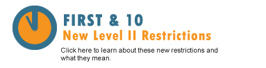 New Level 2 
Restrictions